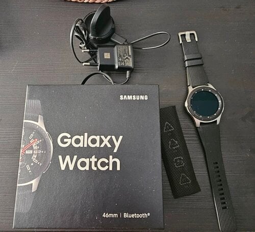 Περισσότερες πληροφορίες για "Samsung Galaxy Watch (46mm/Ασημί)"