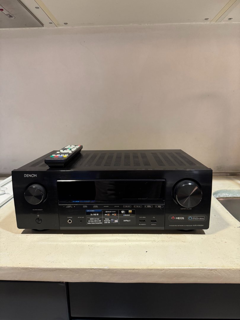 Ραδιοενισχυτής home cinema Denon AVRX1500H Ηχοσυστήματα Insomnia.gr