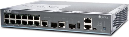 Περισσότερες πληροφορίες για "Juniper Networks EX2200-C 12-Port Compact Ethernet Switch EX2200-C - without Rack Ear"