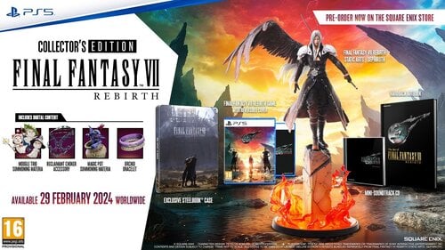 Περισσότερες πληροφορίες για "FINAL FANTASY VII 7 REBIRTH - COLLECTORS EDITION - PS5 - NEW ΣΦΡΑΓΙΣΜΕΝΗ"