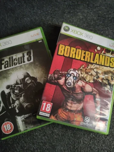 Περισσότερες πληροφορίες για "Πακετο ''FALLOUT 3'' + ''BORDERLANDS'' - 2 Παιχνιδια (XBOX 360)"