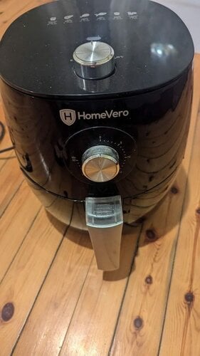 Περισσότερες πληροφορίες για "Air fryer HomeVero"