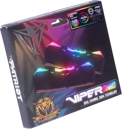 Περισσότερες πληροφορίες για "RAM PATRIOT PVR416G413C9K VIPER RGB SERIES 32GB (4X8GB) DDR4 4133MHZ BLACK HS DUAL KIT"