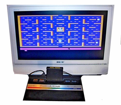 Περισσότερες πληροφορίες για "Atari 2600 junior του 1986 με original περιφερειακά"