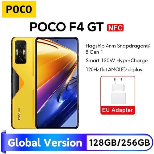 Περισσότερες πληροφορίες για "Xiaomi Poco F4 GT Global Version - Snapdragon 8 Gen 1 - 120W φόρτιση - Μαύρο"