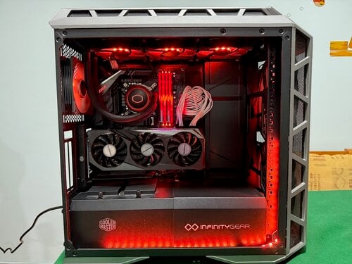 Περισσότερες πληροφορίες για "Gaming PC (Infinity Gear) με RTX 3070, i9-9900K, 1TB M.2 & 32GB RAM - Άριστη κατάσταση!"