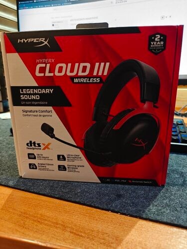 Περισσότερες πληροφορίες για "HyperX cloud iii wireless ΑΧΡΗΣΙΜΟΠΟΙΗΤΑ"