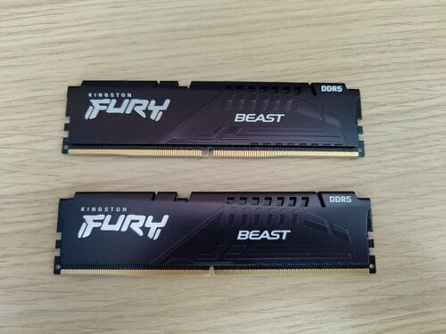 Περισσότερες πληροφορίες για "Kingston Fury Beast DDR5 5200 MT/s 16GB"