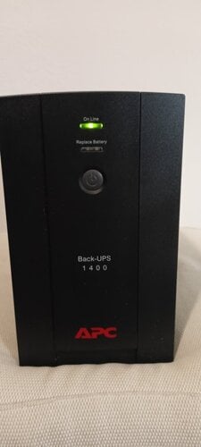 Περισσότερες πληροφορίες για "BX1400U-GR APC Back-UPS Line-Interactive 1.4 kVA 700 W"