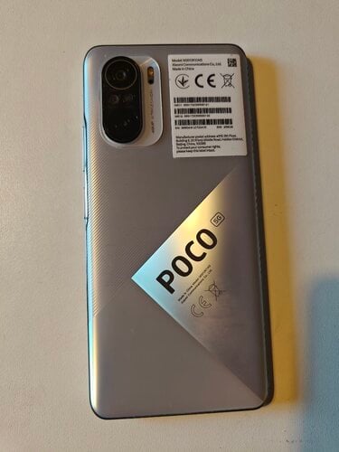 Περισσότερες πληροφορίες για "Xiaomi POCO F3 (Ασημί/256 GB)"