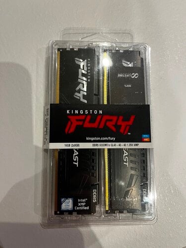 Περισσότερες πληροφορίες για "DUAL DDR5 RAM SET KINGSTON FURY 16GB (2X8 GB) 6000 MT/s"