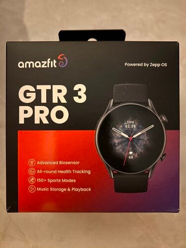 Περισσότερες πληροφορίες για "Amazfit GTR 3 PRO"