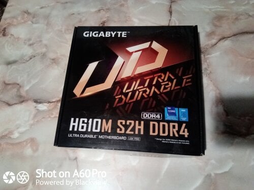 Περισσότερες πληροφορίες για "motherboard GIGABYTE H610M S2H DDR4"