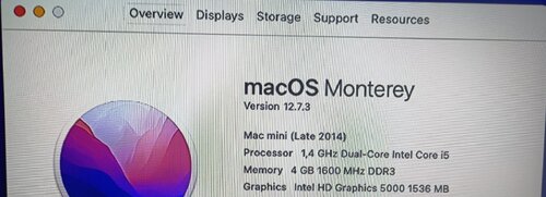 Περισσότερες πληροφορίες για "Mac mini 2014 late."