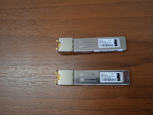 Περισσότερες πληροφορίες για "Cisco GLC-T 30-1410-02 SFP 1000Base-T (καινούριο)"