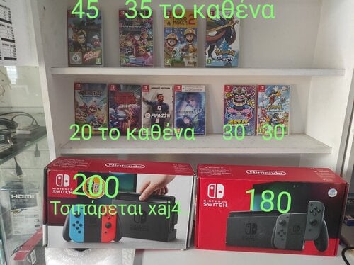 Περισσότερες πληροφορίες για "Nintendo switch τα πάντα"