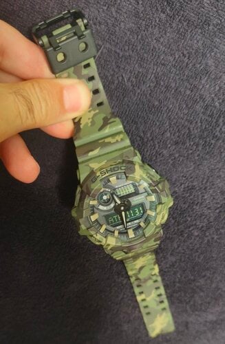 Περισσότερες πληροφορίες για "Casio G-Shock GA-700CM-3A"