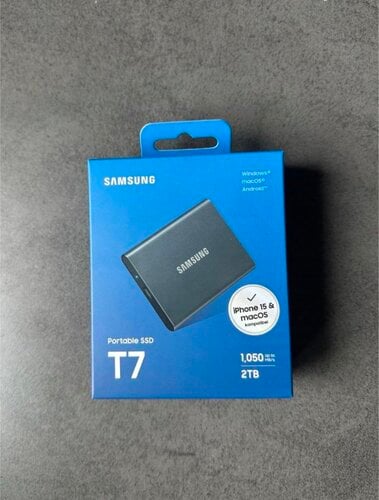 Περισσότερες πληροφορίες για "Samsung Portable SSD T7 USB 3.2 / USB-C 2TB 2.5" Titan Grey"