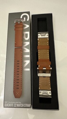 Περισσότερες πληροφορίες για "GARMIN MARQ Italian Vacchetta Leather Strap"