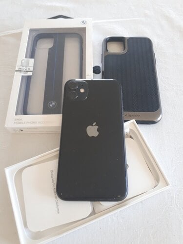 Apple iPhone 11 (Μαύρο/64 GB) +2 θηκες