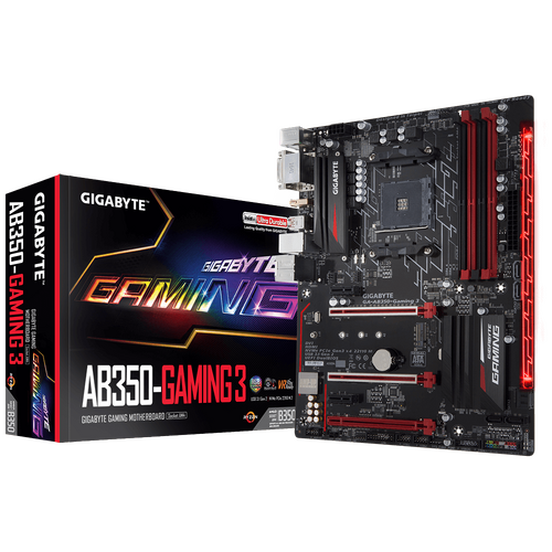 Περισσότερες πληροφορίες για "Gigabyte GA-AB350-GAMING 3"