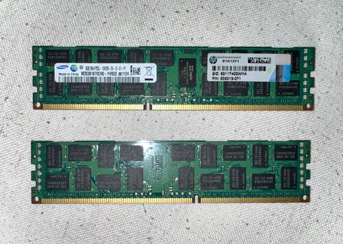 Περισσότερες πληροφορίες για "SAMSUNG Server RAM 8GB M393B1K70CHO-YH9Q5 M1124"