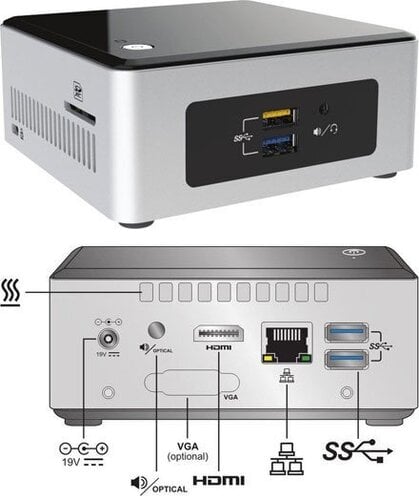 Περισσότερες πληροφορίες για "Intel NUC NUC5PPYH Pentium® N3700 RAM 8GB, SSD 480GB"