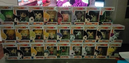 Περισσότερες πληροφορίες για "Συλλογή Funko pop Dragonball μόνο όλα μαζί"