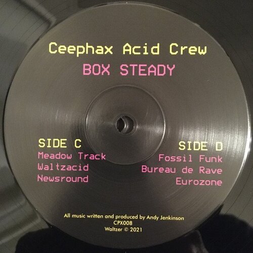 Περισσότερες πληροφορίες για "Ceephax Acid Crew – Box Steady [LP]"