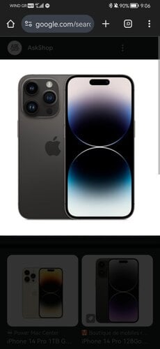 Περισσότερες πληροφορίες για "Apple iPhone 14 Pro (Μαύρο/128 GB)"