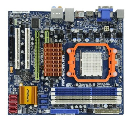 Περισσότερες πληροφορίες για "ASROCK M3A785GMH/128M Motherboards AMD 785G DDR3 Socket AM3 Micro ATX"