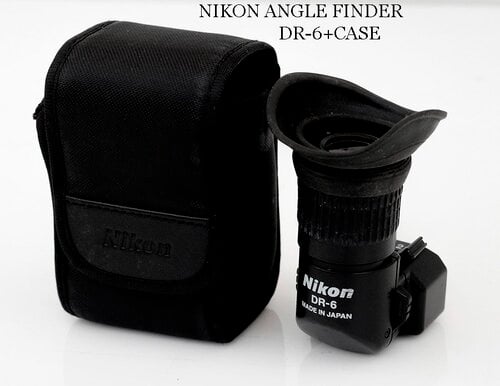 Περισσότερες πληροφορίες για "NIKON angle  finder DR-6 και διαφορα Nikon"