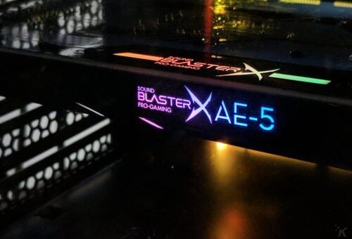 Περισσότερες πληροφορίες για "Creative Sound BlasterX AE-5"