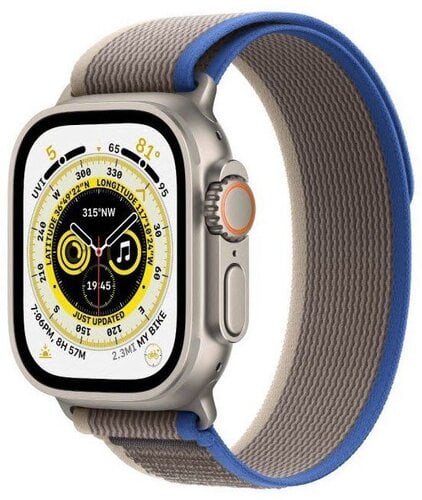 Περισσότερες πληροφορίες για "Apple Watch Ultra (49mm/Τιτάνιο/Τιτάνιο)"