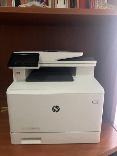 Περισσότερες πληροφορίες για "HP Color Laserjet Pro Mfp m477fdn"