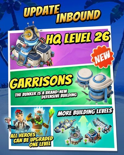 Περισσότερες πληροφορίες για "Boom Beach Account HQ 26"