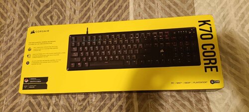 Περισσότερες πληροφορίες για "Corsair k70 core"