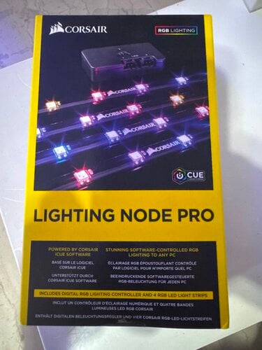 Περισσότερες πληροφορίες για "CORSAIR LIGHTING NODE PRO - RGB LIGHTING"