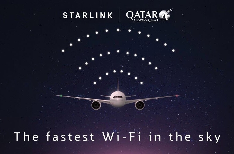 Qatar Airways: Η πρώτη αεροπορική με δωρεάν Starlink για όλους τους επιβάτες