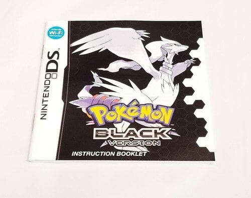 Περισσότερες πληροφορίες για "Pokémon Black user manual"