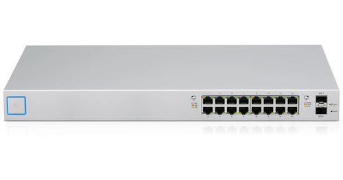 Περισσότερες πληροφορίες για "Ubiquiti Unifi Switch 16-150W Managed L2 PoE+ Switch με 16 Θύρες (1Gbps) Ethernet και 2 SFP Θύρες"