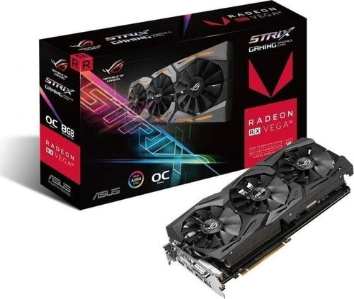 Περισσότερες πληροφορίες για "Asus Radeon RX Vega 56 8GB Rog Strix OC"