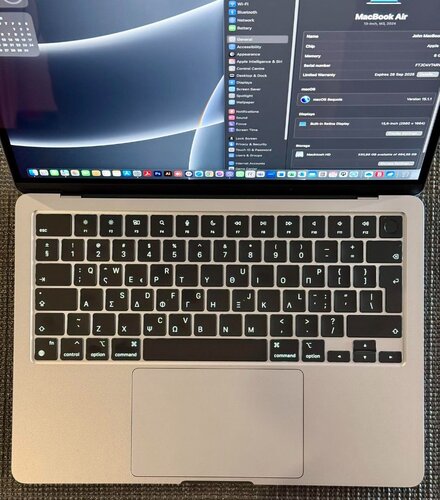 Περισσότερες πληροφορίες για "macbook air m3 8/256 space grey"