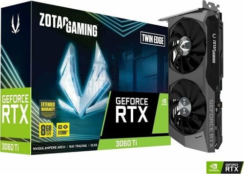 Περισσότερες πληροφορίες για "Zotac GAMING GeForce RTX 3060 Ti Twin Edge"