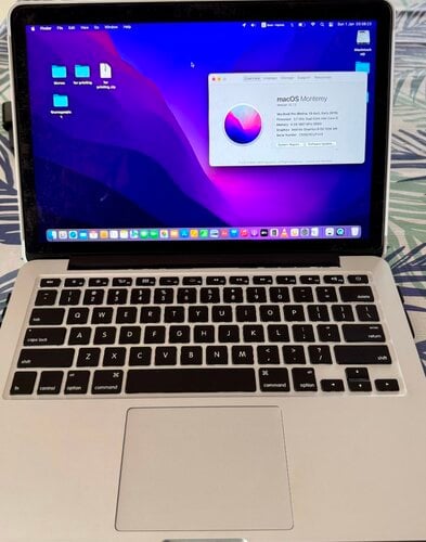 Περισσότερες πληροφορίες για "MacBook Pro (Retina, 13-inch, Early 2015)"