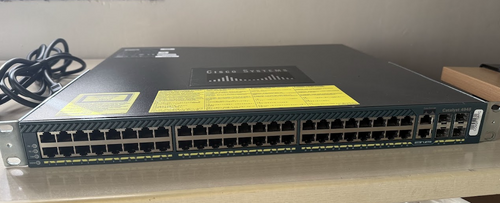 Περισσότερες πληροφορίες για "Cisco Catalyst 4948 Switch"