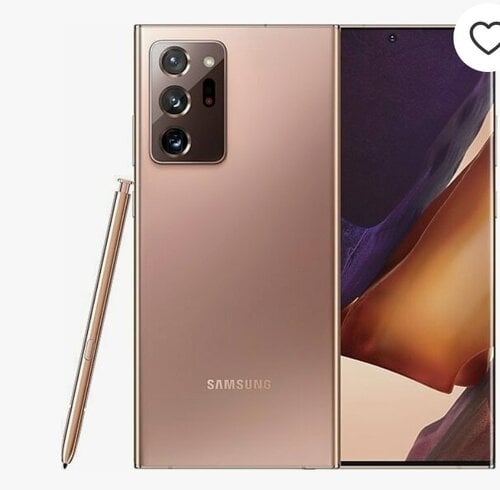 Περισσότερες πληροφορίες για "Samsung Galaxy Note 20 Ultra 256 bronze"