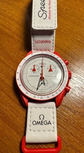 Περισσότερες πληροφορίες για "Swatch x Omega Mission to Mars"