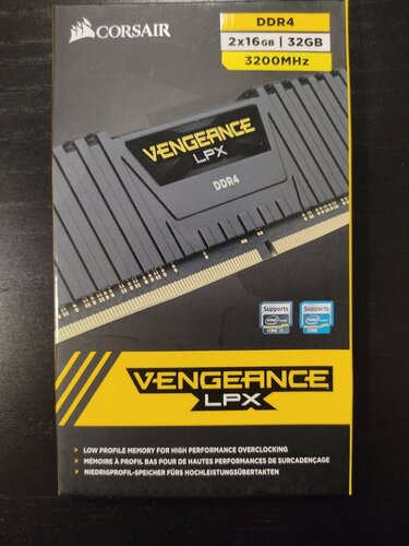 Περισσότερες πληροφορίες για "Corsair Vengeance LPX 32GB (2x16GB) DDR4 3200MHz CMK32GX4M2B3200C16"