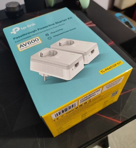 Περισσότερες πληροφορίες για "TP-LINK PA4010P KIT v5 (Powerline Connection)"